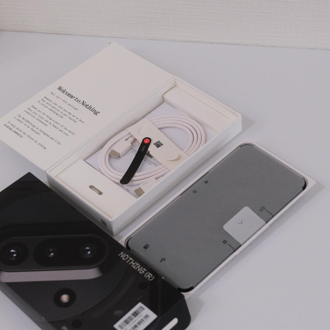 Nothing Phone (3a) ブラック 12/256GB