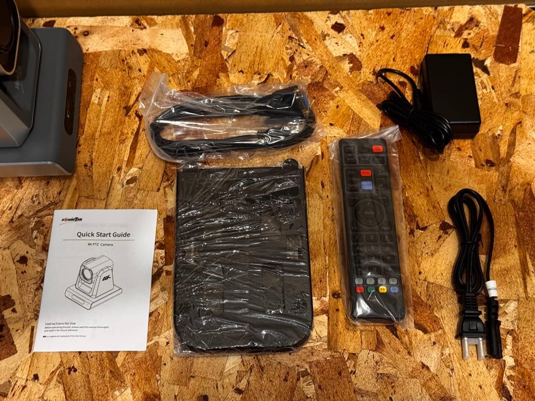 zowietek 4K PTZ カメラ x25モデル NDI HX3対応