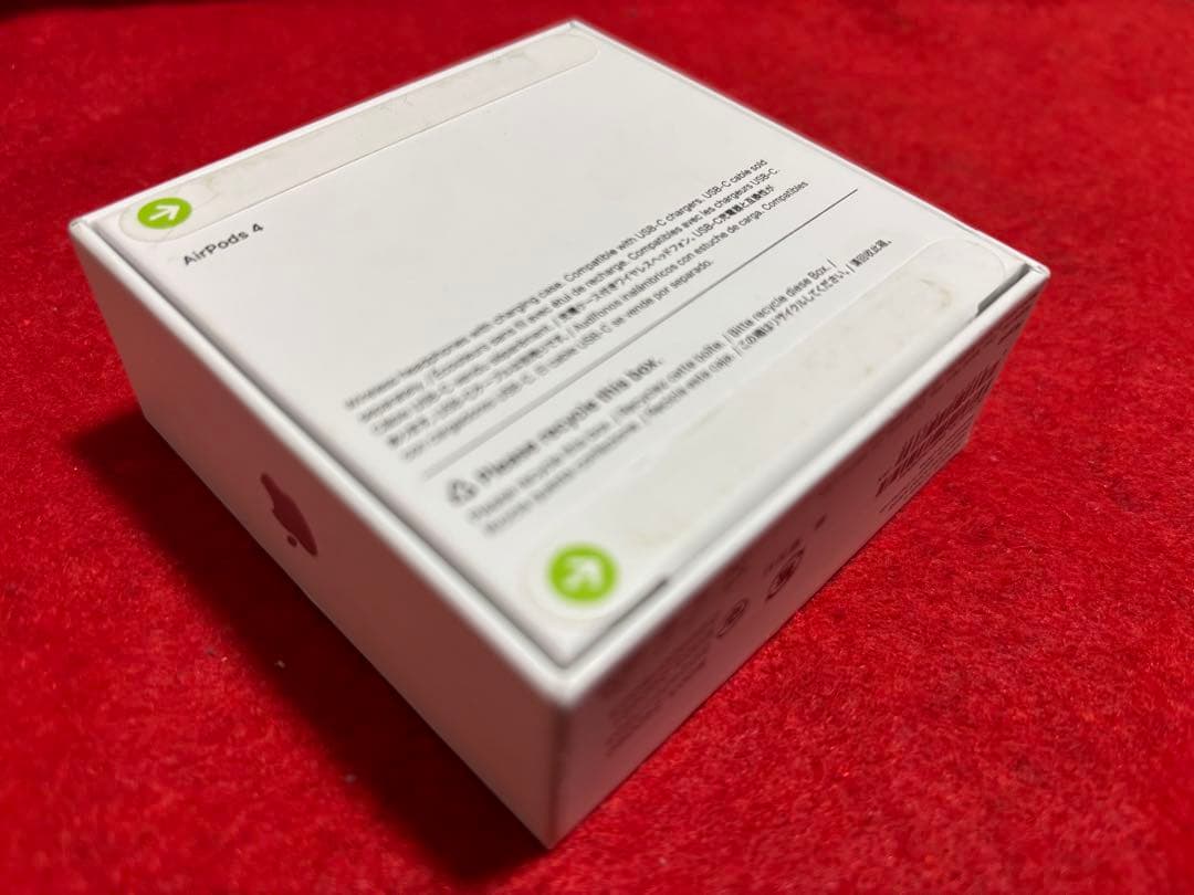 Apple AirPods 4（通常モデル）MXP63J/A 新品未開封