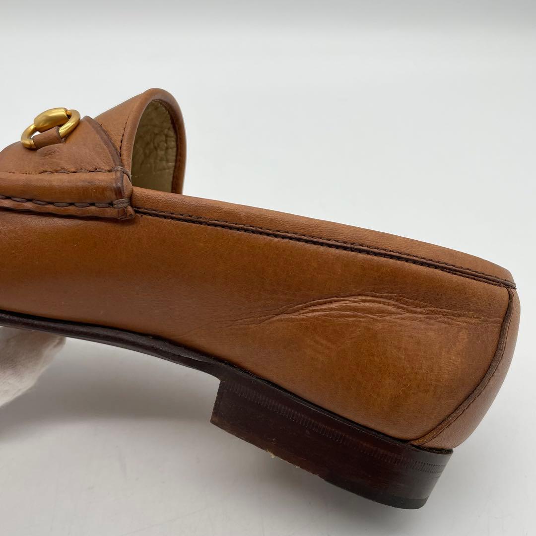 GUCCI グッチ　ローファー　ホースビット　革靴　スリッポン