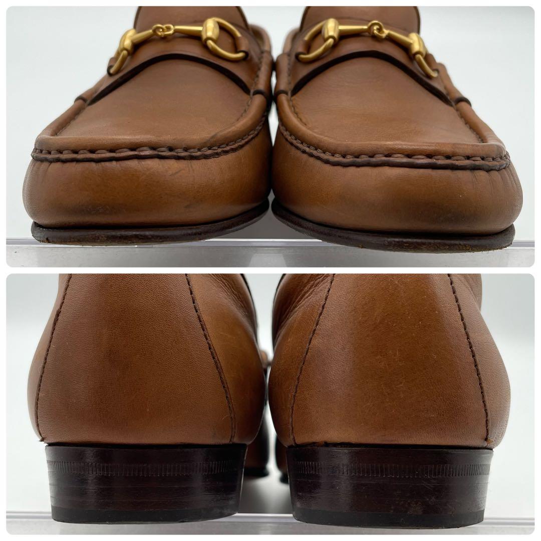 GUCCI グッチ　ローファー　ホースビット　革靴　スリッポン