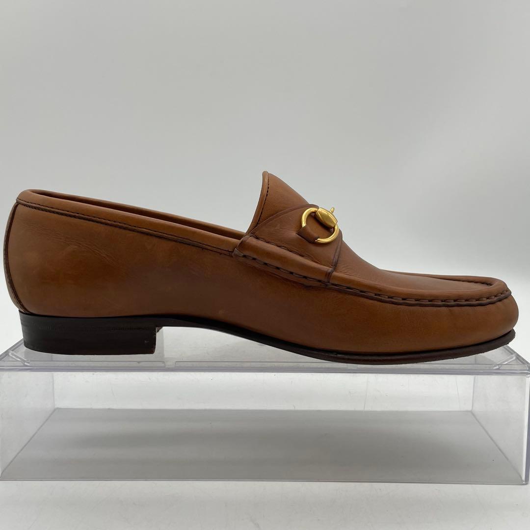 GUCCI グッチ　ローファー　ホースビット　革靴　スリッポン