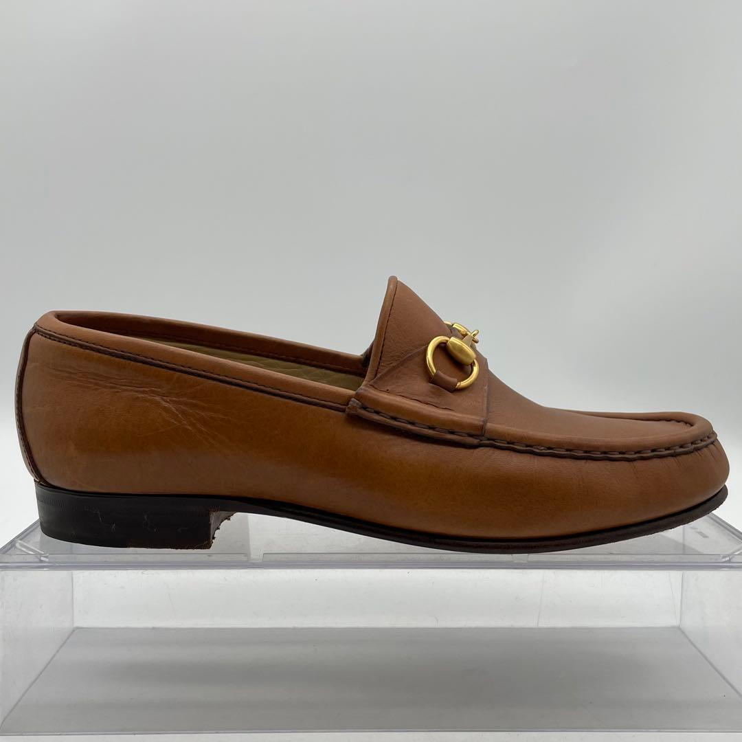 GUCCI グッチ　ローファー　ホースビット　革靴　スリッポン