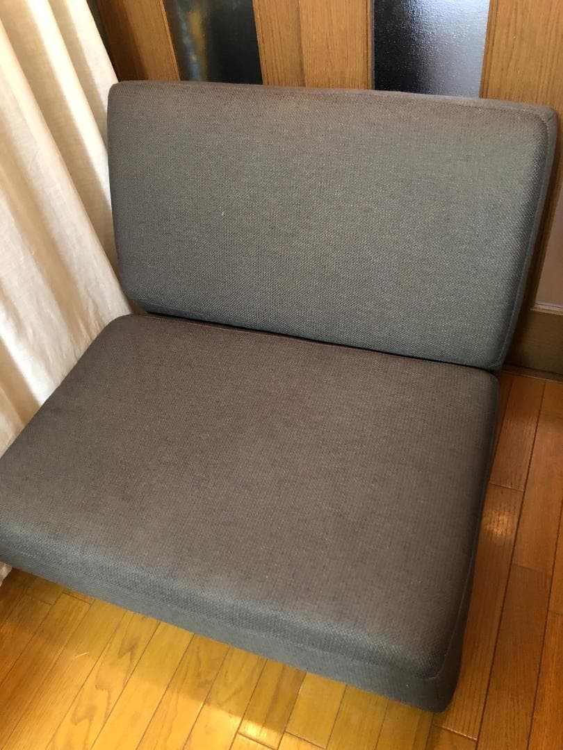 ニトリ NITORI コンパクトな一人掛けソファベッド パーシー GY