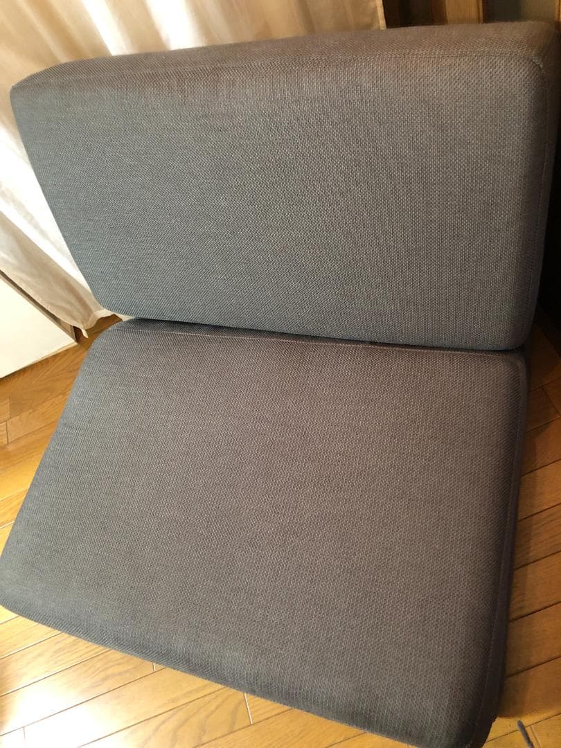 ニトリ NITORI コンパクトな一人掛けソファベッド パーシー GY