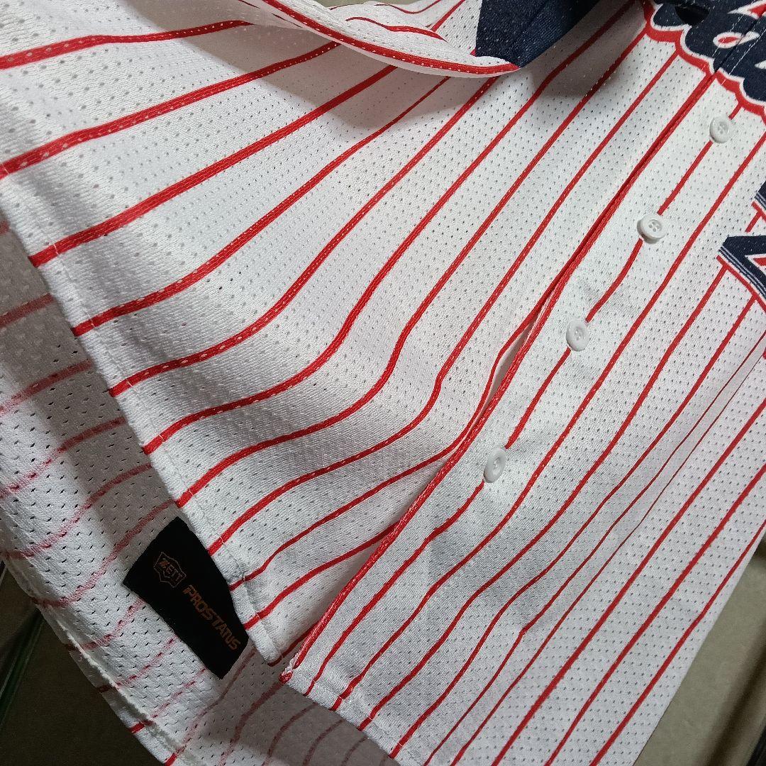 【ZETT製/極美品】ヤクルトスワローズ 山田哲人 ユニフォーム フリーサイズ