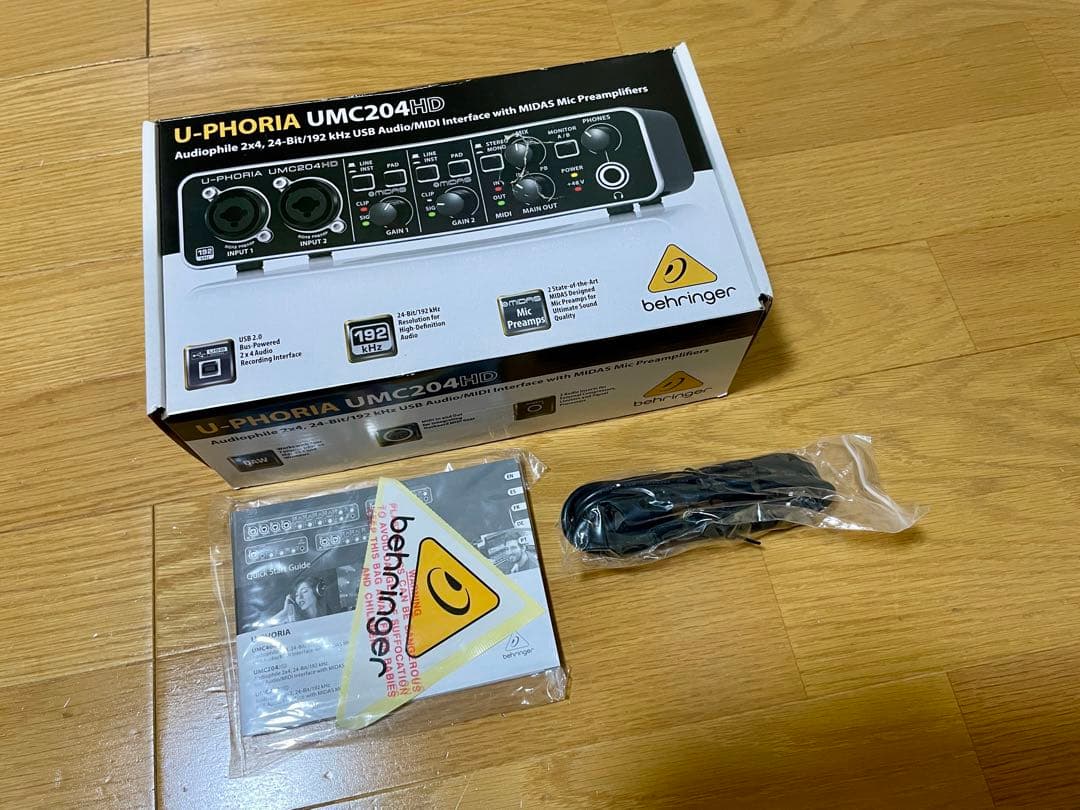 DTM・DAW UMC204HD nanoKEY2 nanoKONTROL2 d+ USB