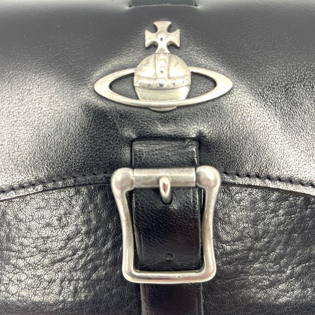 ヴィヴィアンウエストウッド 激レア廃盤 オーブ ベルト長財布 男女兼用 黒