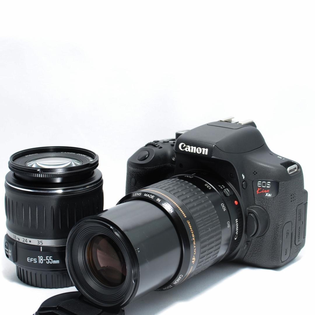 風景も家族写真も綺麗に❤️Canon Kiss X8i✨Wi-Fiでスマホに転送