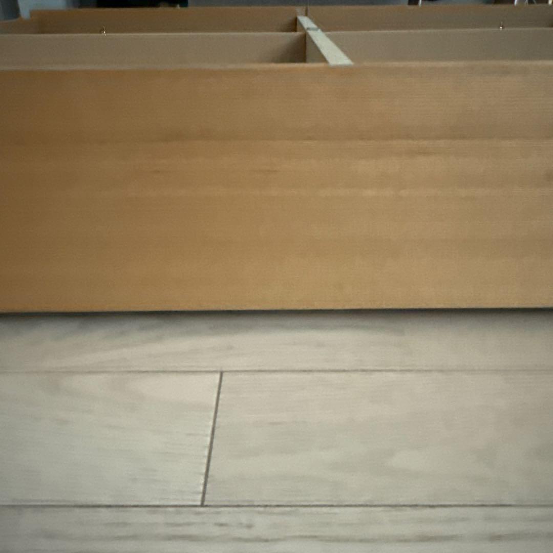 無印良品　ベッドフレーム下収納