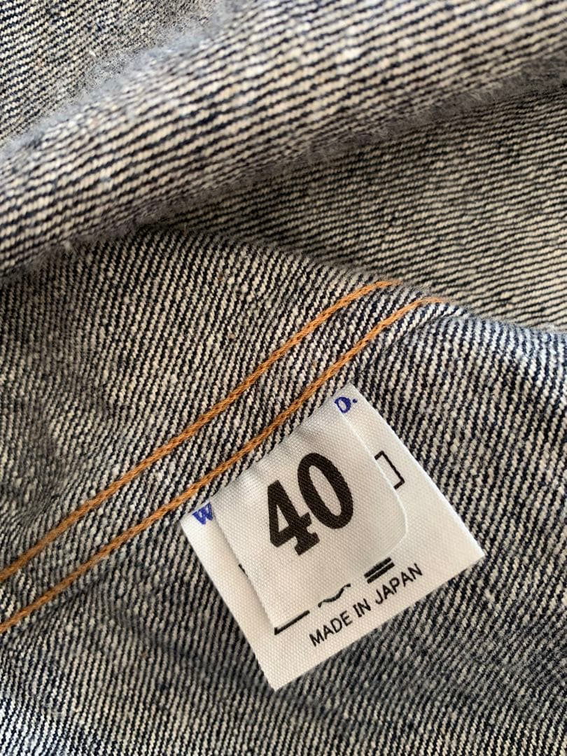 新品未使用　WAREHOUSE DSB 2001XX 1947モデル サイズ40