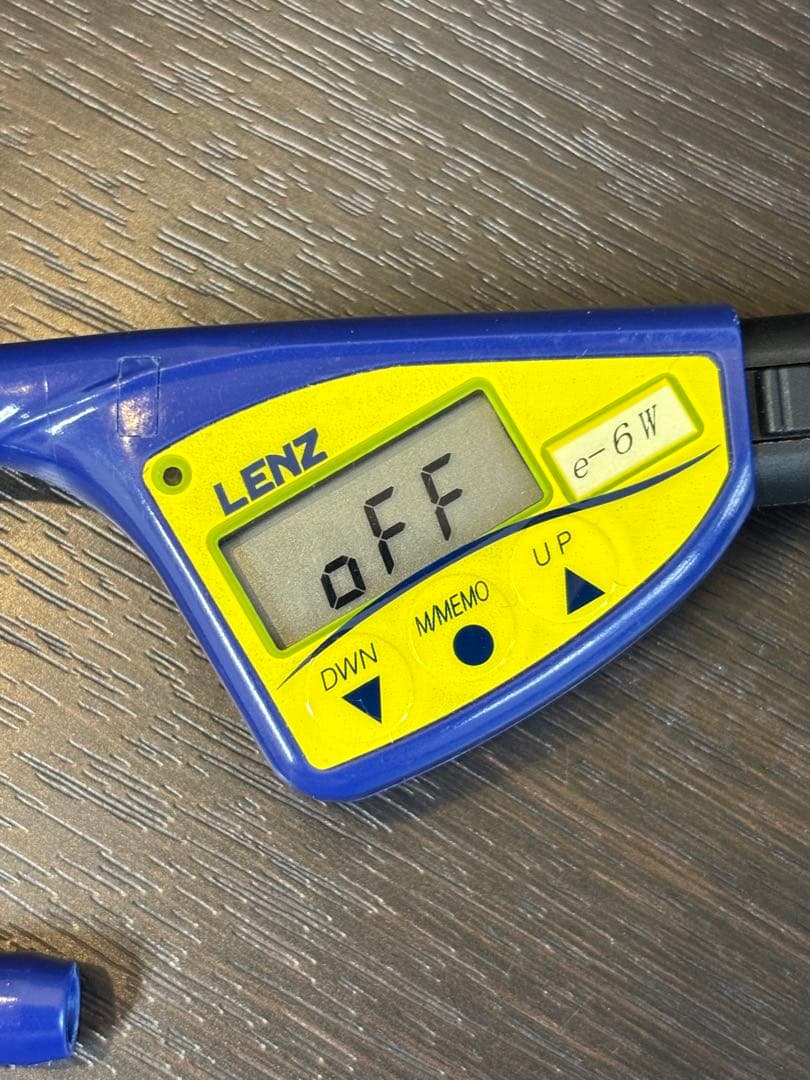 未使用品　LENZ レンツアイロン e-6W両熱角6㎜アイロン　廃盤品