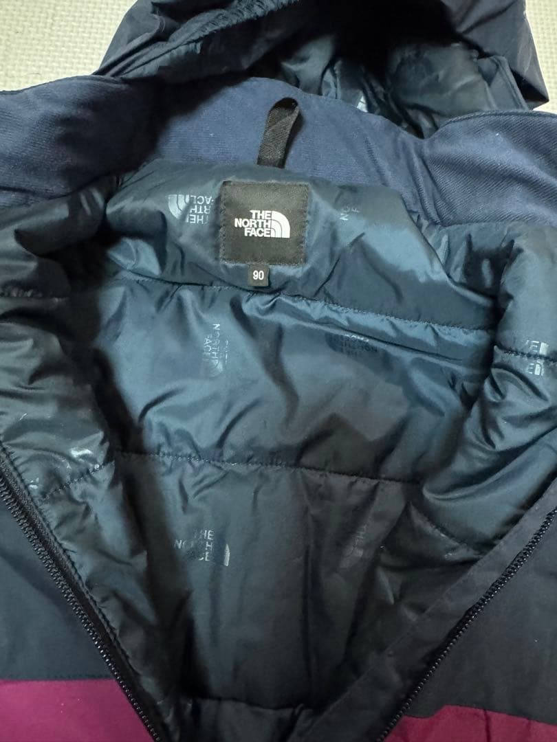 THE NORTH FACE スノーウェア 90cm ラベンダー ジャンプスーツ