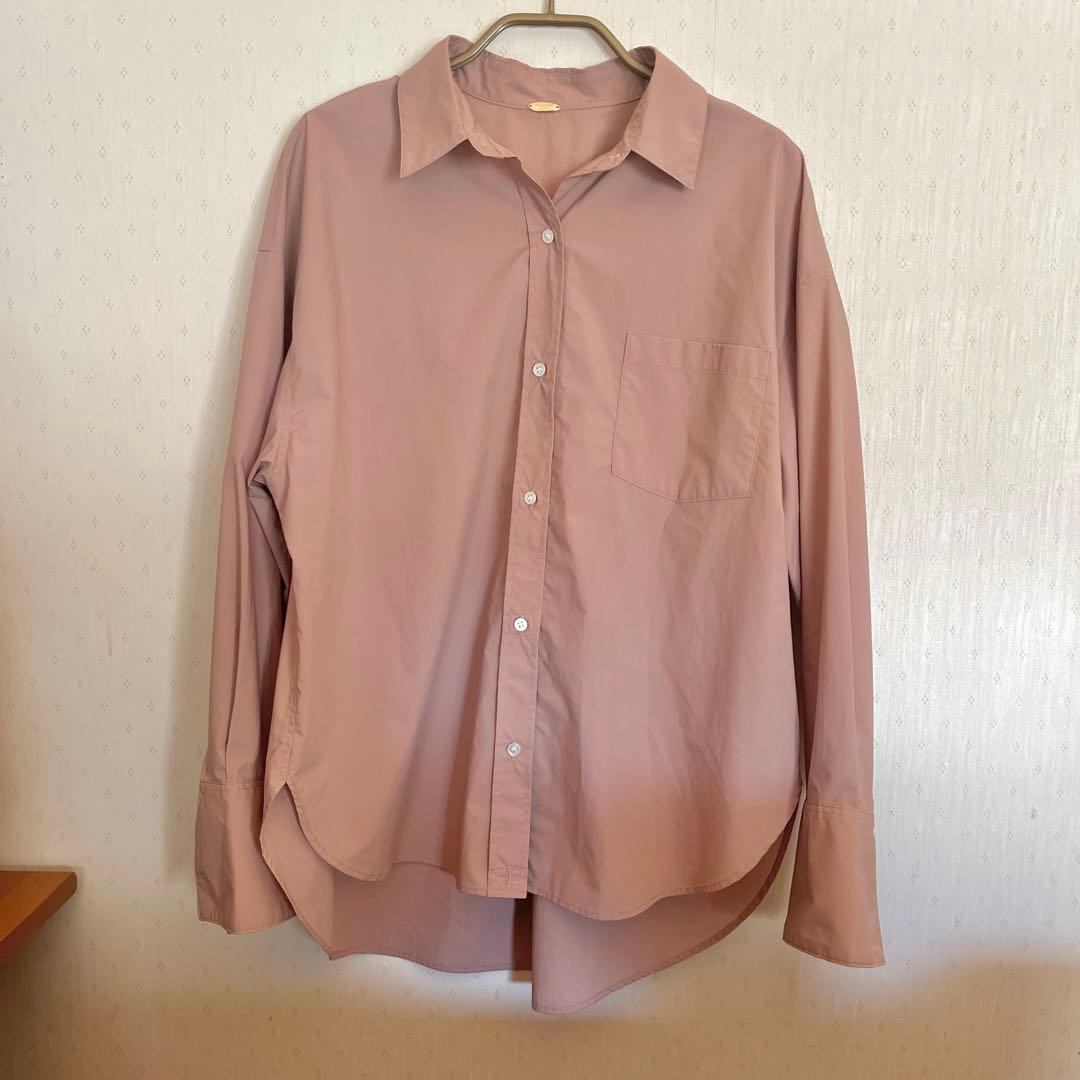 美品　Nolley’s sophi タイプライター2WAYシャツ　ベージュ