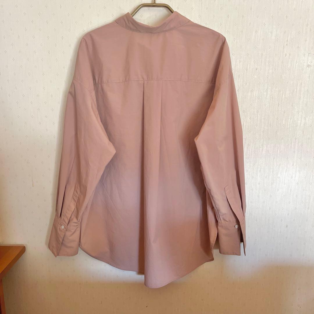 美品　Nolley’s sophi タイプライター2WAYシャツ　ベージュ