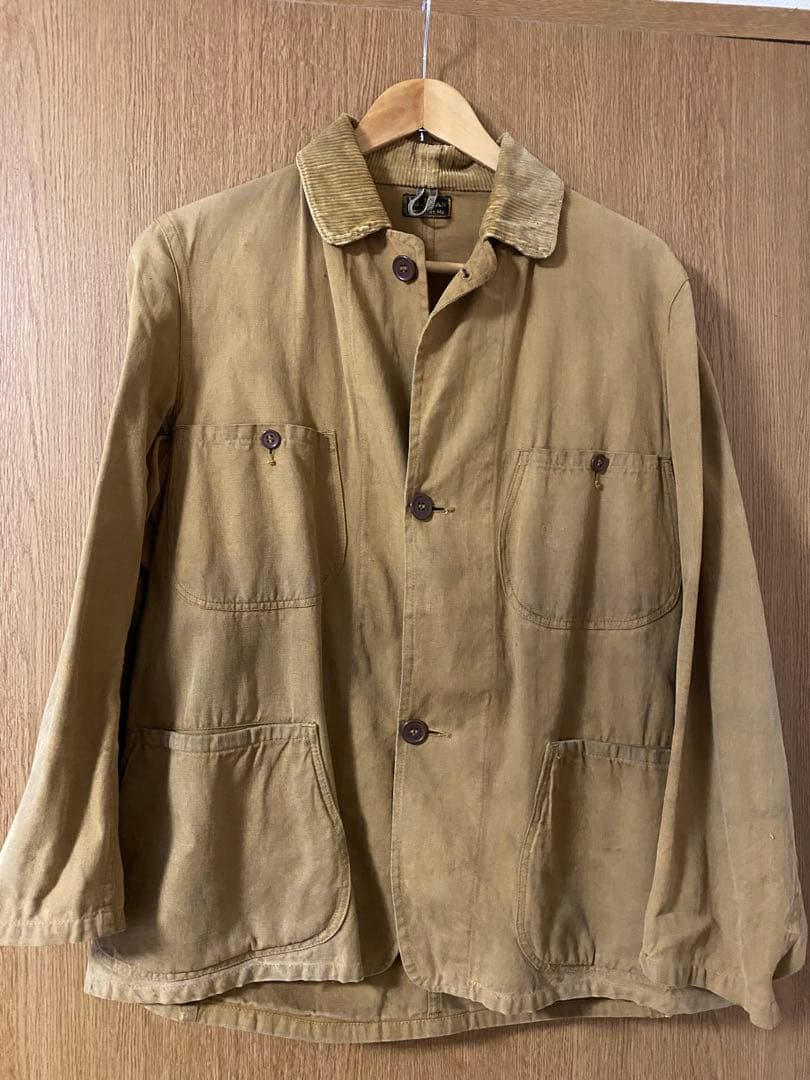 30s 40s L.L.Bean カバーオール　ハンティング　チョアコート