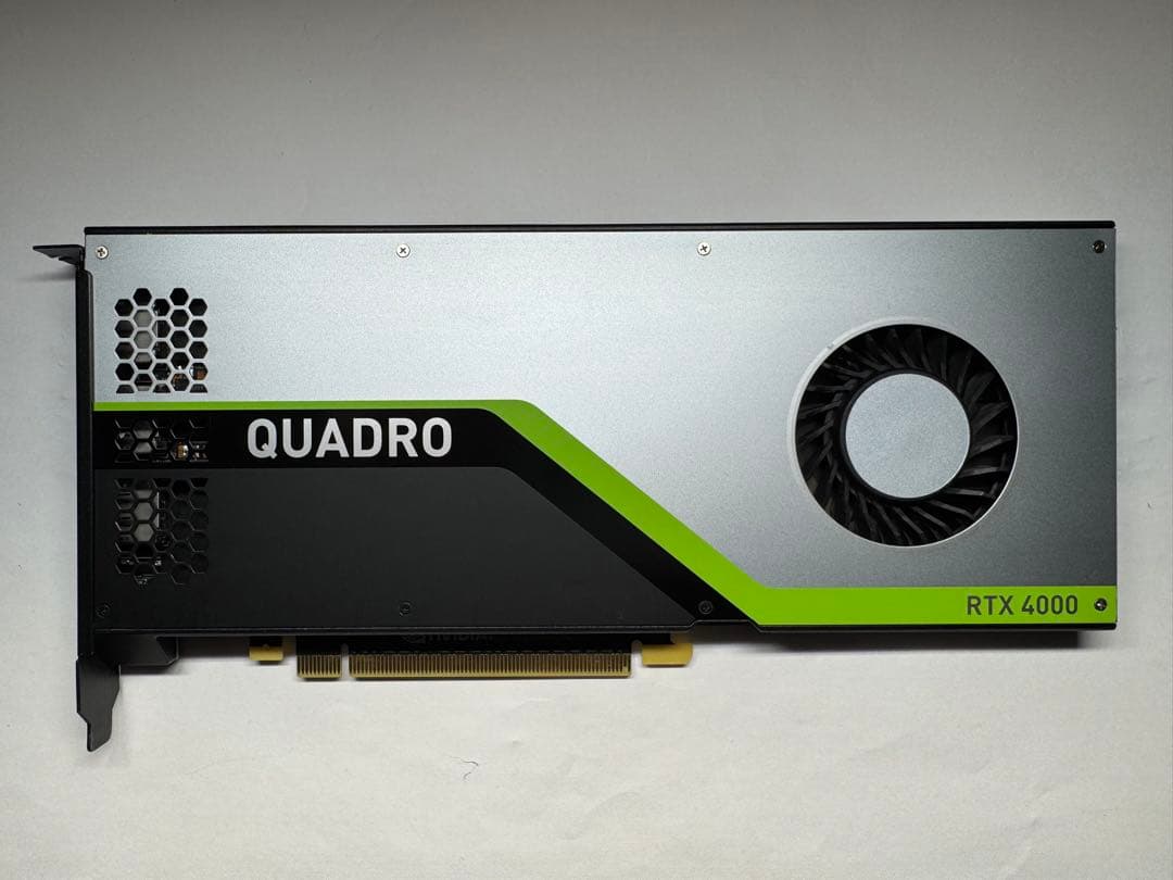 [保証あり] NVIDIA Quadro RTX 4000