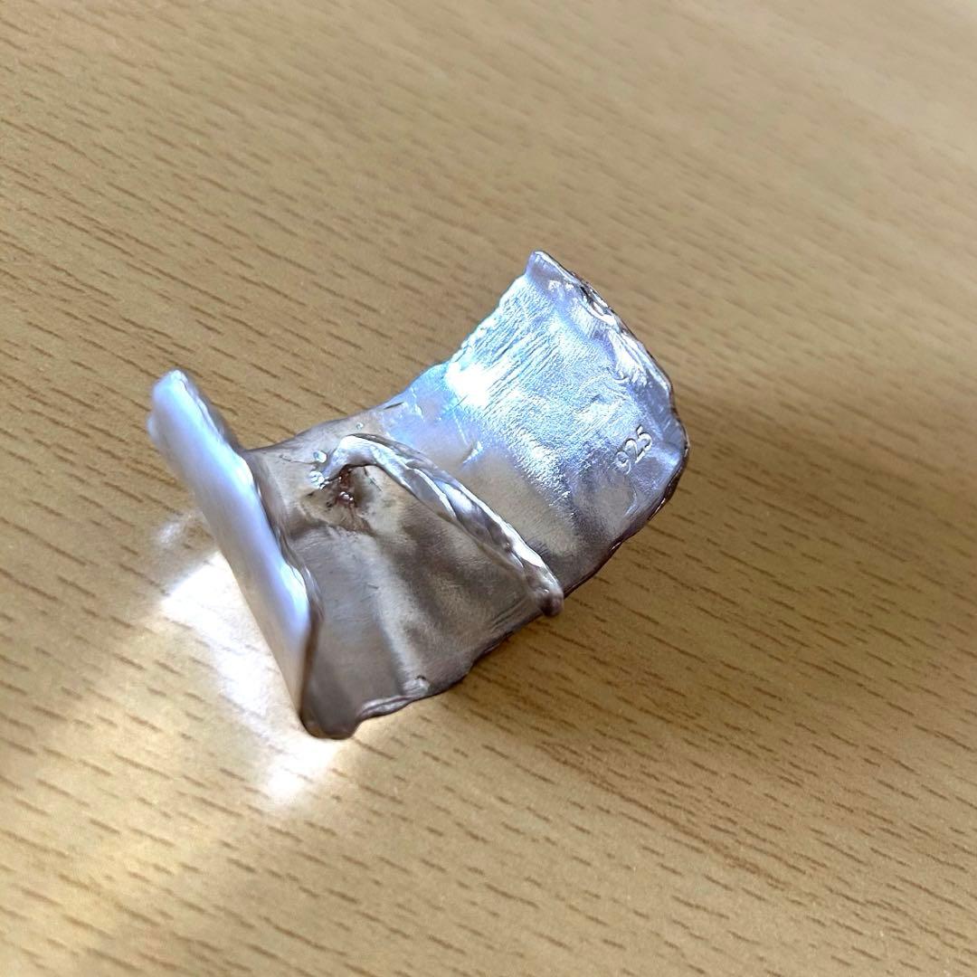 PLUIE プリュイ　ヘアピアス　ソウM シルバー