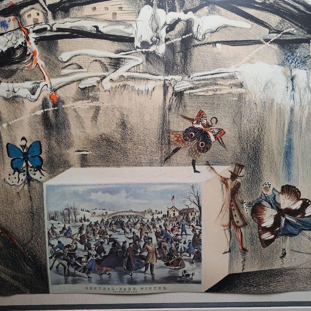 サルバドール ダリ リトグラフ 冬のセントラルパーク