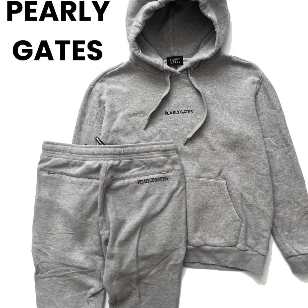 PEARLYGATES パーリーゲイツ　セットアップ　パーカー　スウェットパンツ