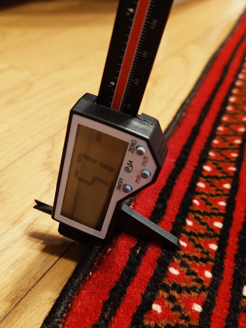 【ピジョンさま専用】ペルシャ絨毯　トルクメン　トライバルラグ　イラン手織り(9)