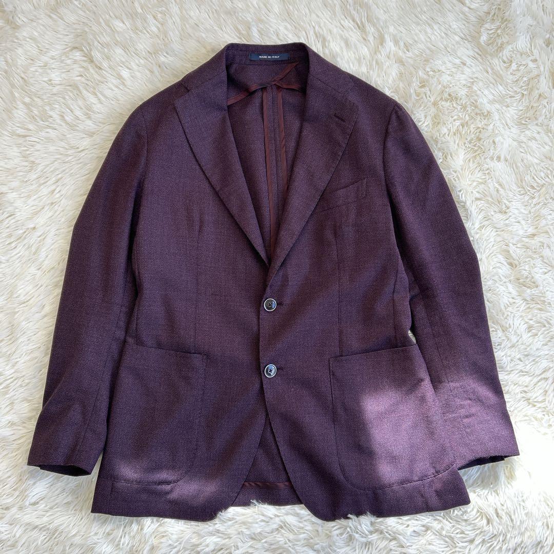 タリアトーレ モンテカルロ テーラードジャケット ホップサック 現行 48