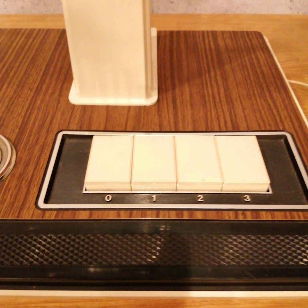 [未使用品] ナショナル　松風 F-30KA タイマーお座敷扇　ライトグリーン