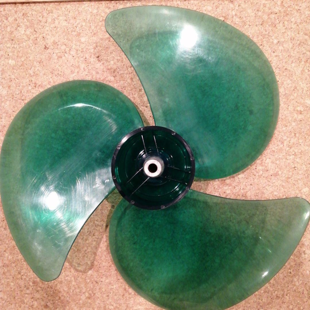 [未使用品] ナショナル　松風 F-30KA タイマーお座敷扇　ライトグリーン