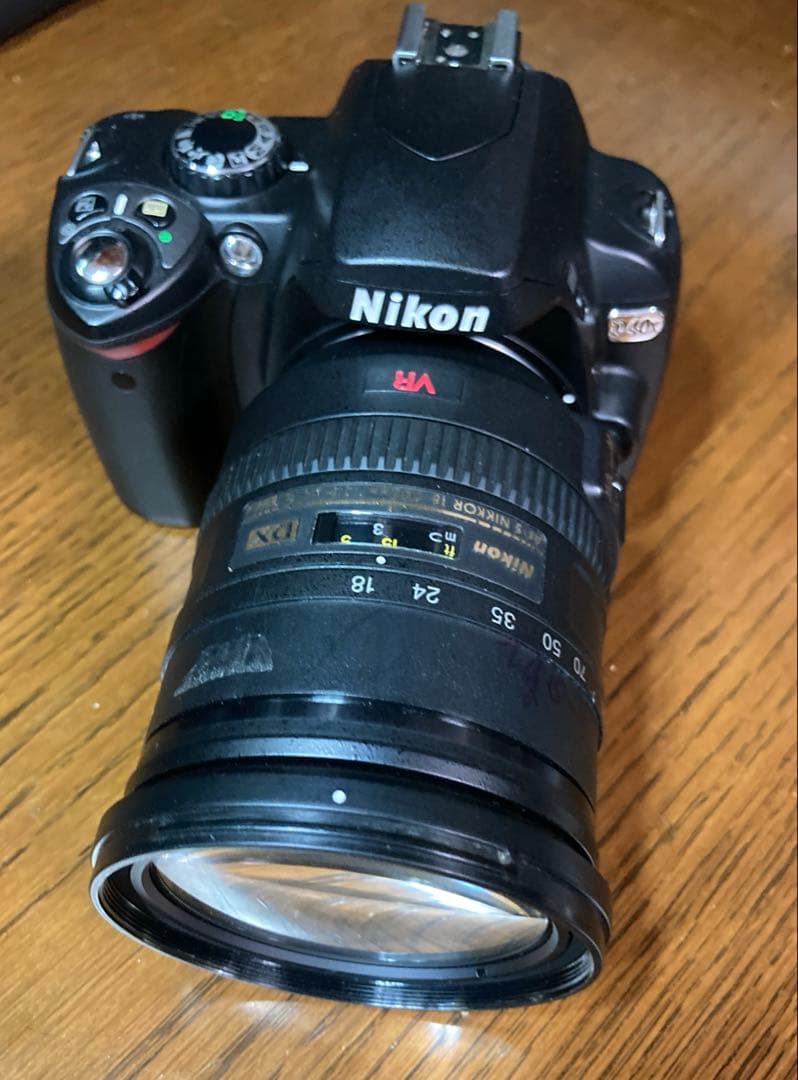 Nikon D40X 18-200mm レンズおまけ