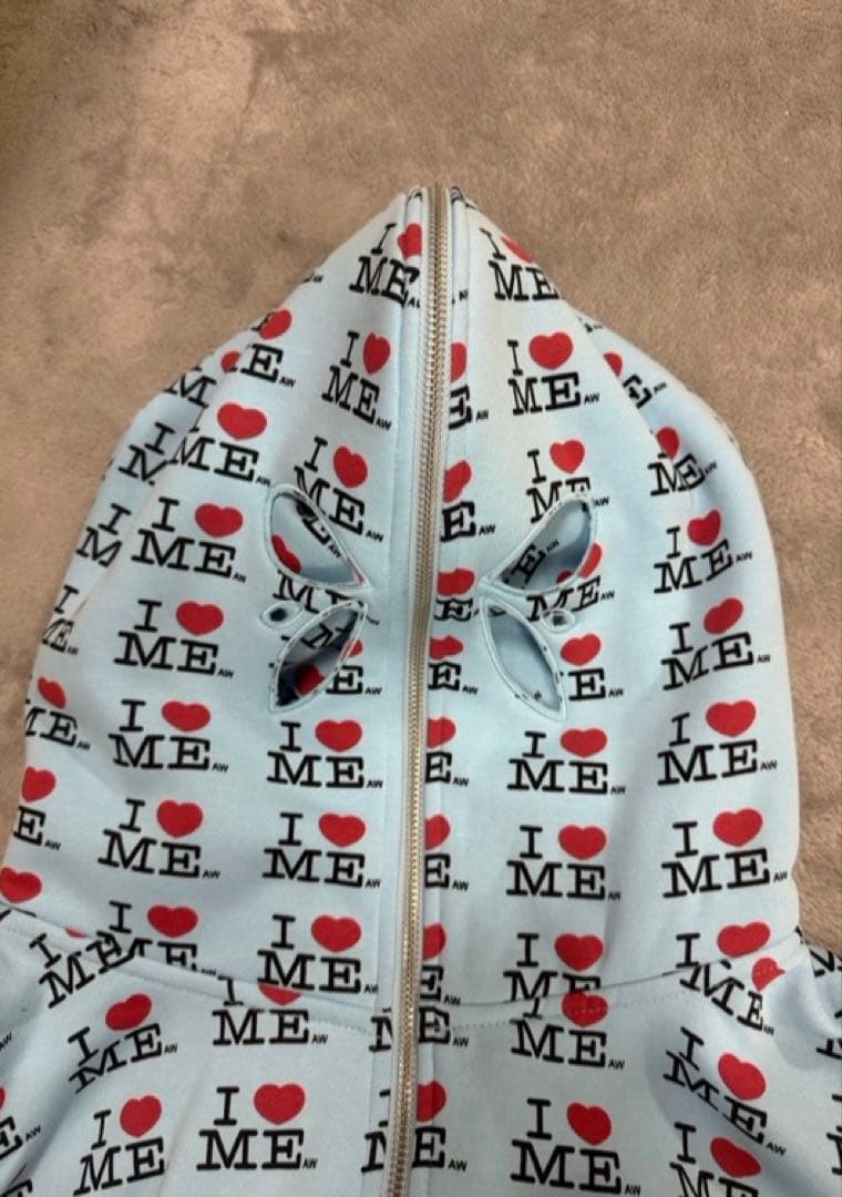 ashley williams I heart me バタフライフーディー L