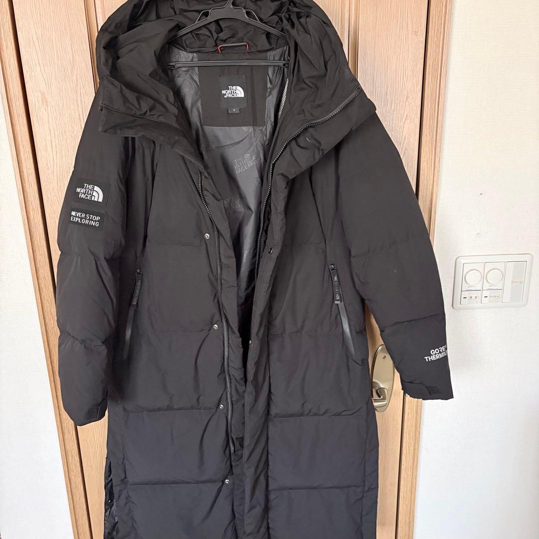 THE NORTH FACE ブラック ロングダウンジャケット