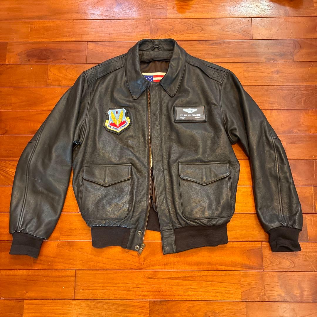 セ*様 レザー Aー2フライトジャケット 値下げ