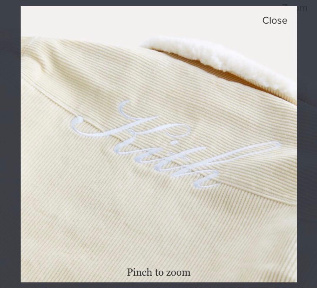 【新品タグ付き】定価30,250円　KITH キス　コーデュロイ ボアブルゾン