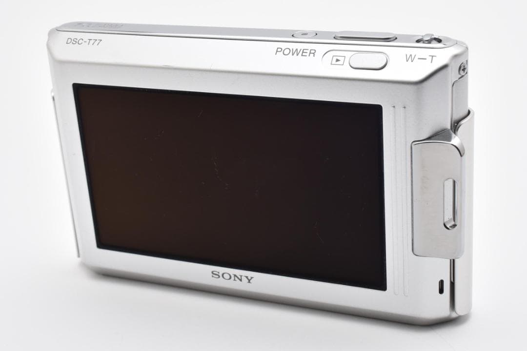 ■ 美品 ■ ソニー　SONY Cyber-shot DSC-T77 シルバー