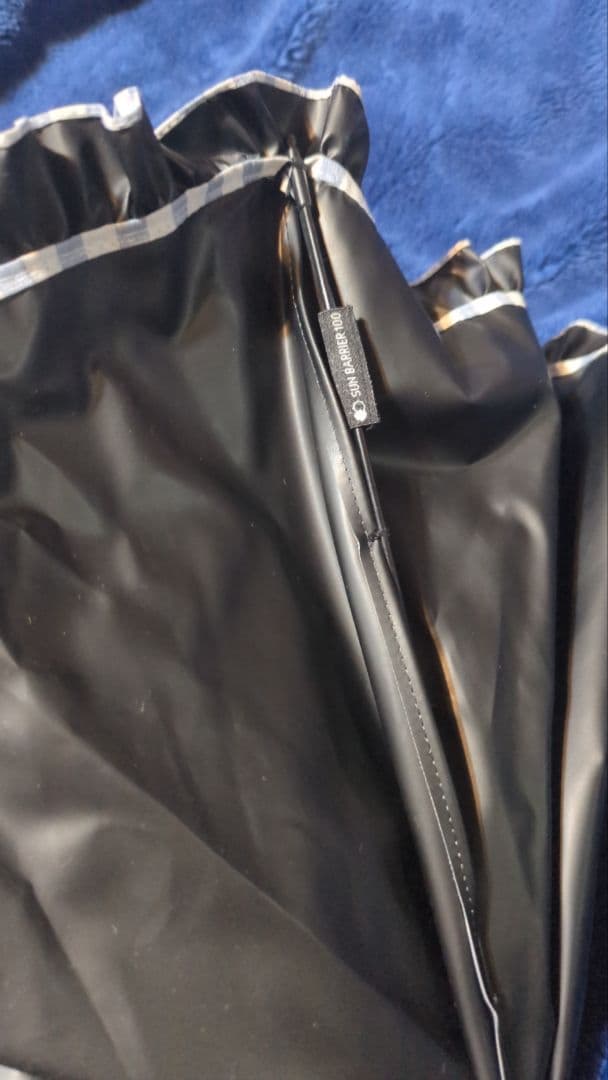 【木ストレート手元】サンバリア100折りたたみ日傘