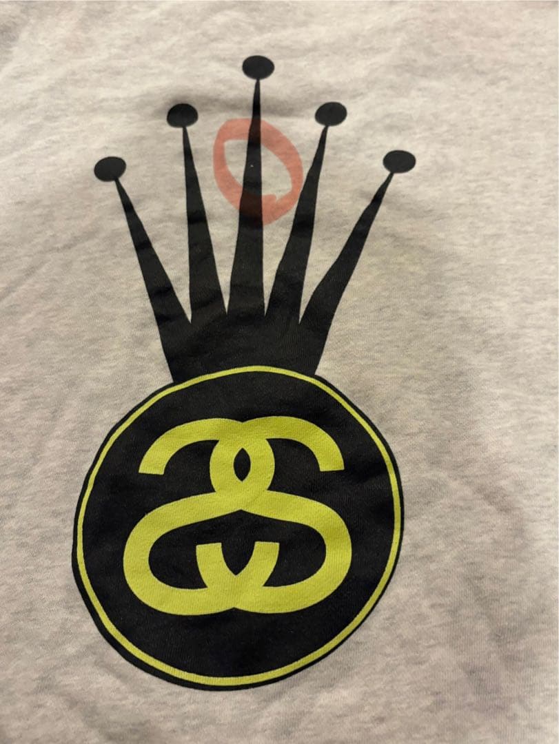 stussy スウェット グレー ロゴ XL