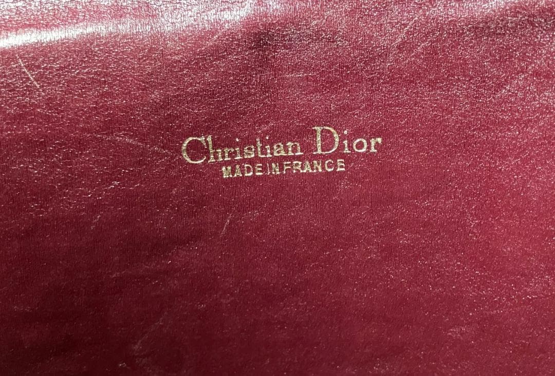 Christian Diorディオールヴィンテージ トロッター柄 クラッチバッグ