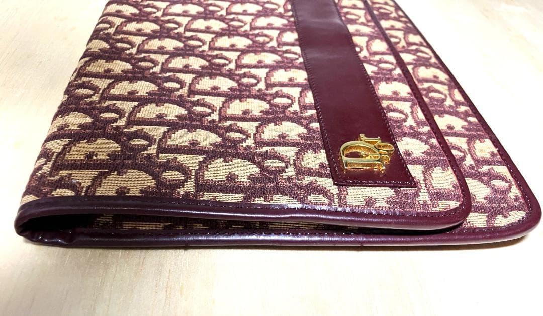 Christian Diorディオールヴィンテージ トロッター柄 クラッチバッグ