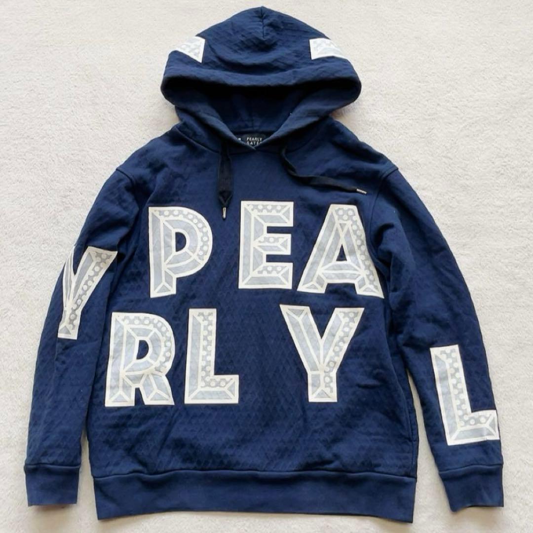 パーリーゲイツ　近年　セットアップ　 ダイヤモンド ダイヤ柄　パーカー　スカート