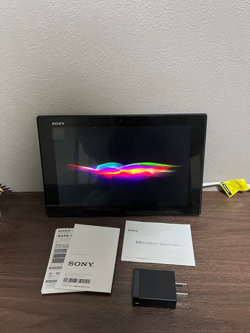 【防水／動作良好】SONY Xperia Tablet Z SGP312 初期化