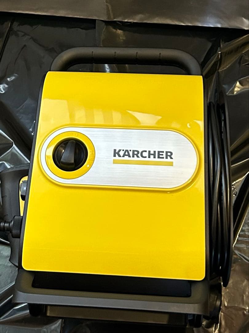 未使用品　KARCHER 高圧洗浄機　サイレントスリムベーシック　洗車キット付き