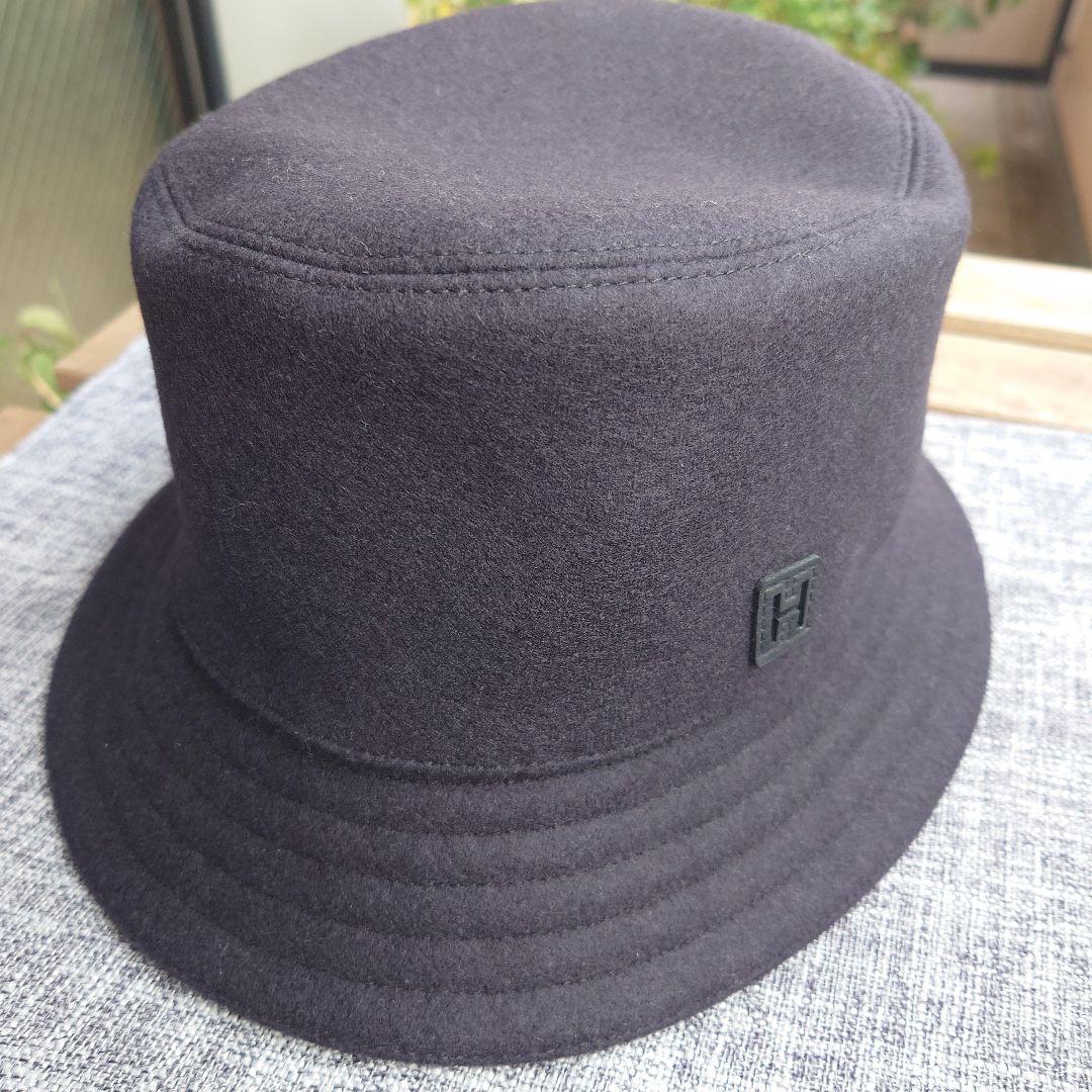 HERMES エルメス　ハット フレッド・Hカット サイズ61