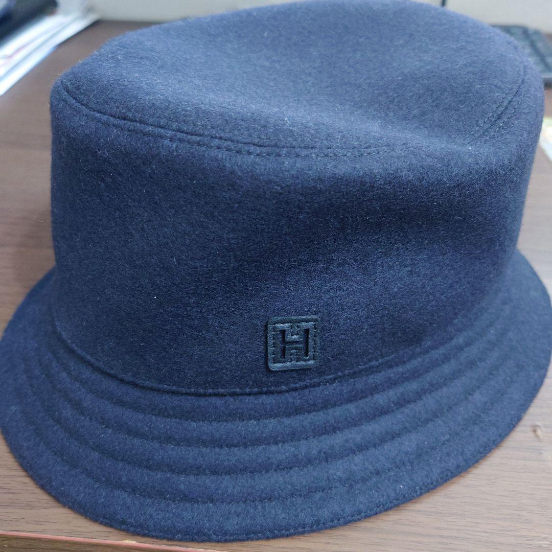 HERMES エルメス　ハット フレッド・Hカット サイズ61
