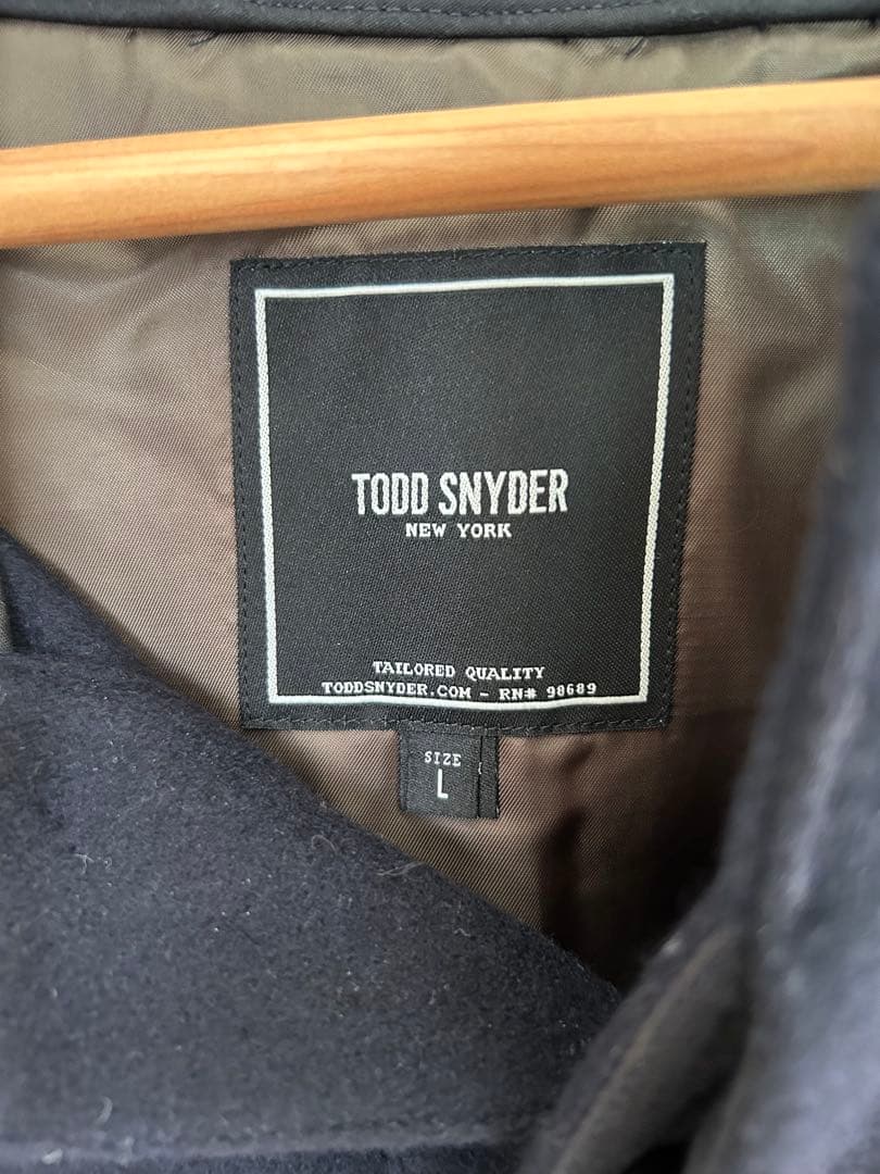 お値打ち激レア コート TODD SNYDER フード付きジャケット L