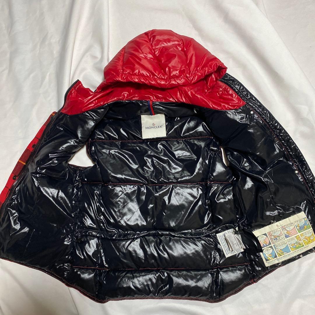 モンクレール　チェックベスト　サイズ１