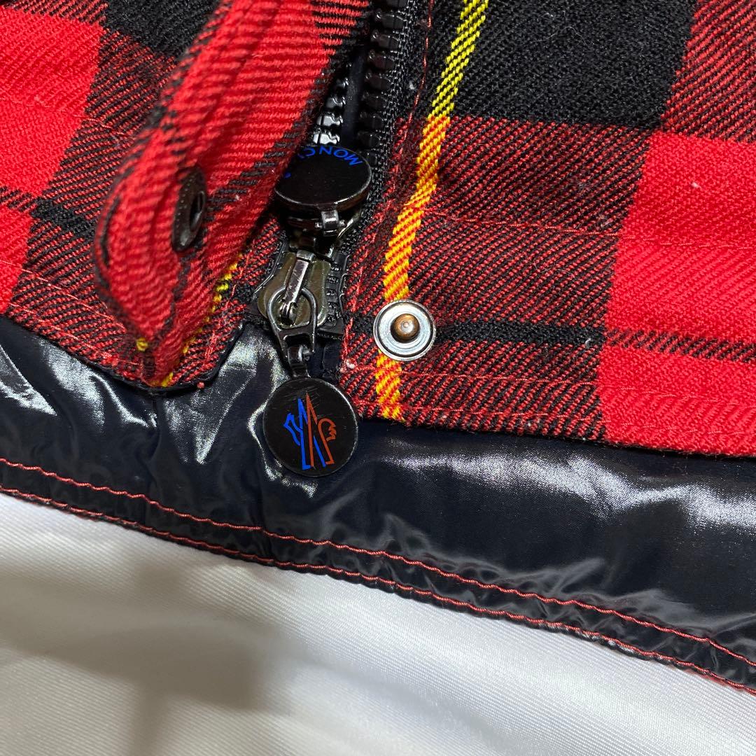 モンクレール　チェックベスト　サイズ１