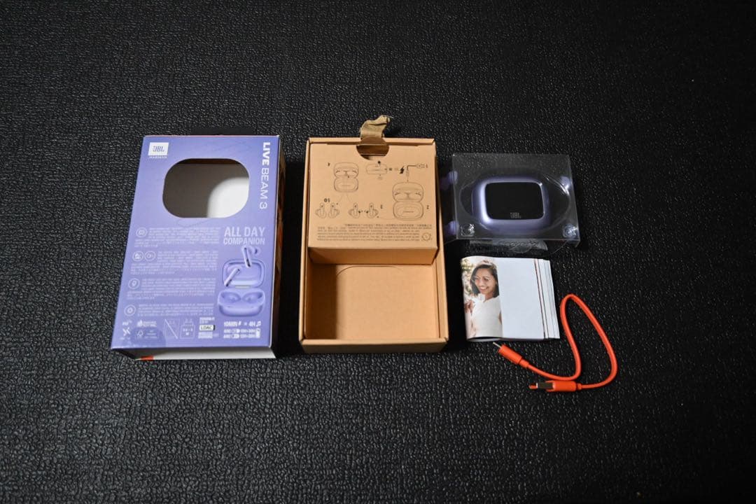 動作美品！　JBL LIVE BEAM 3 パープル