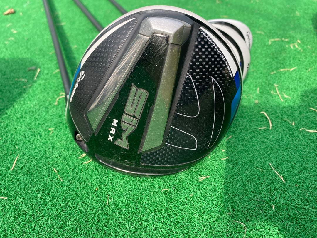 【豪華3本揃い】テーラーメイド SIM MAX ウッドセット（1W/3W/4U）