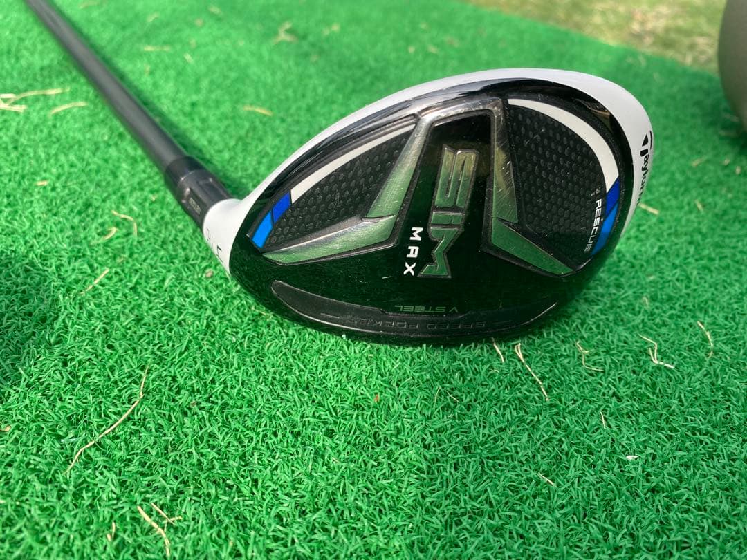 【豪華3本揃い】テーラーメイド SIM MAX ウッドセット（1W/3W/4U）