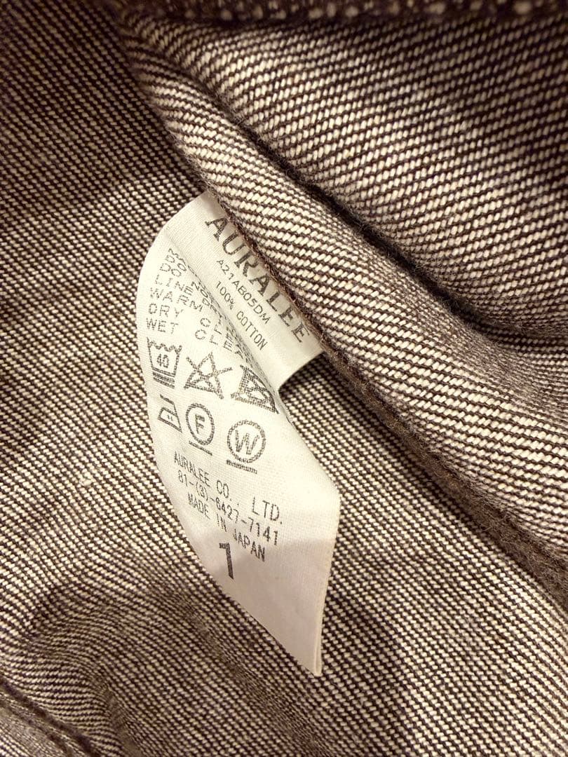 ジャケット・アウター AURALEE jacket size 1